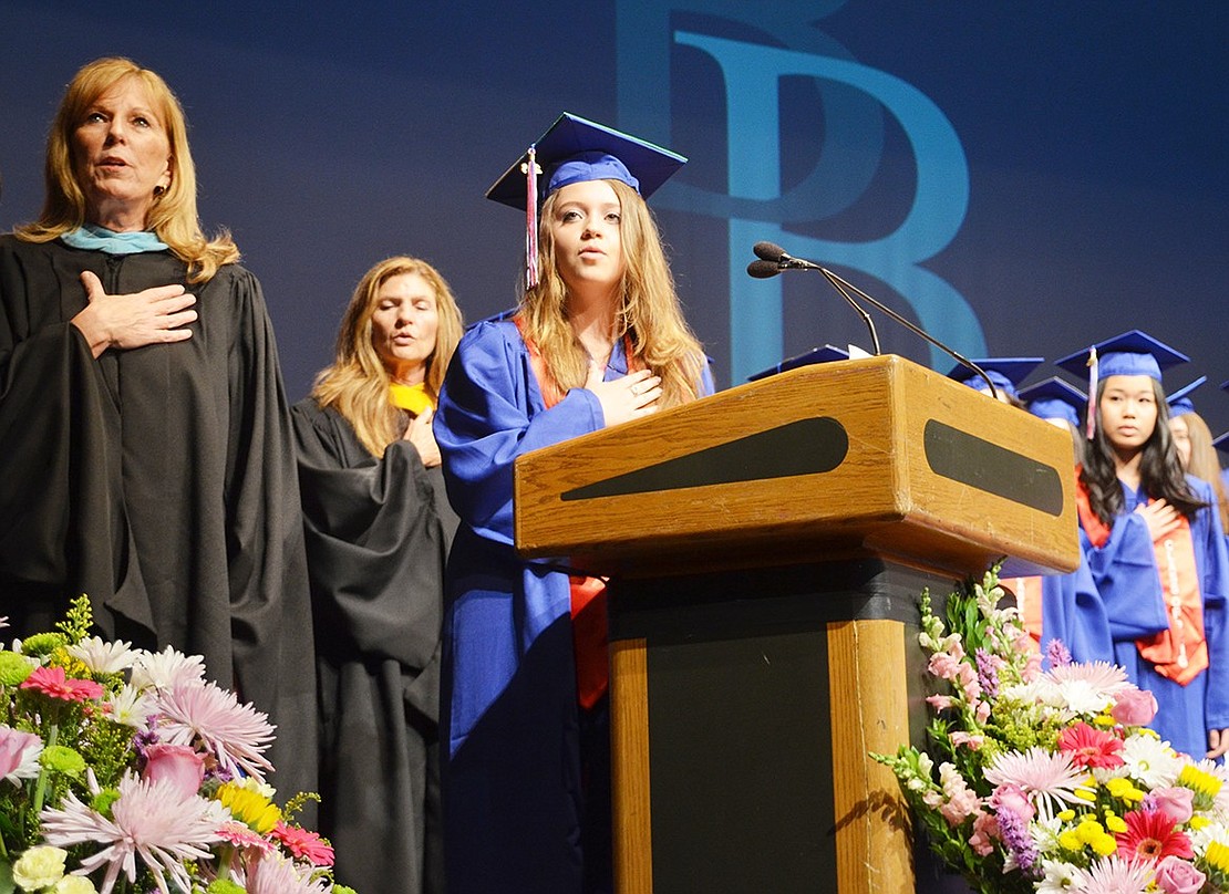 <span style="font-size: 13.3333px;">The Blind Brook High School 2016 commencement on Thursday, June 23 at The Performing Arts Center at Purchase College</span>