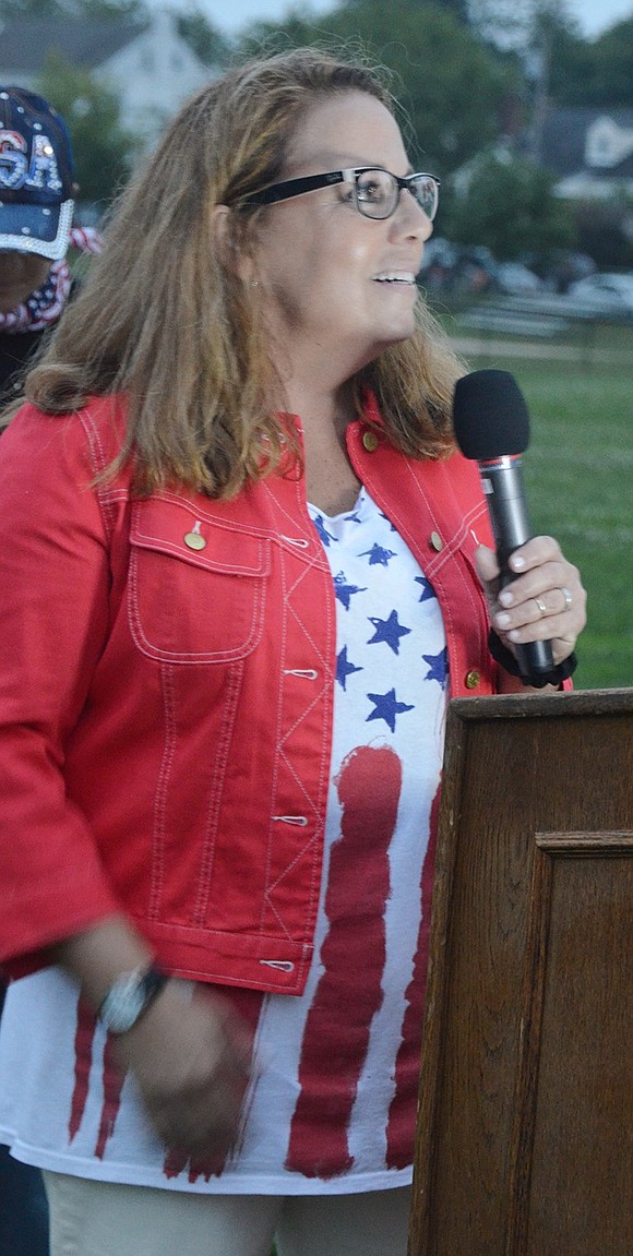 <p class="Picture">Hope Klein of Rye Brook, treasurer of the Independence Day Observance Committee</p>