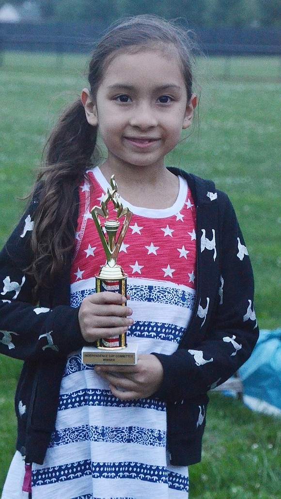 <span style="font-family: Arial;">Contest winner Jazlene Barone&nbsp;</span>