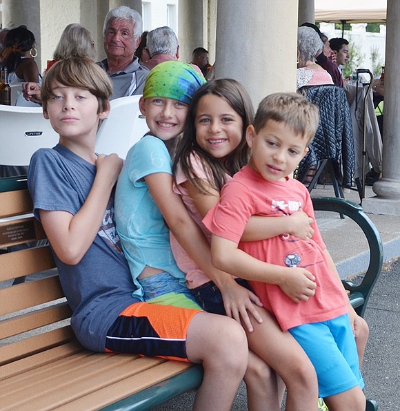 <p class="Picture">People of all ages enjoyed Summer Fest, including Rye Brook resident Pat Sestito&rsquo;s grandchildren from San Diego, Calif., Rachael, 9, and Henry Sestito, 5, and their cousins J.P., 12, and Lucy, 7, from Mahopac, NY.&nbsp;</p>