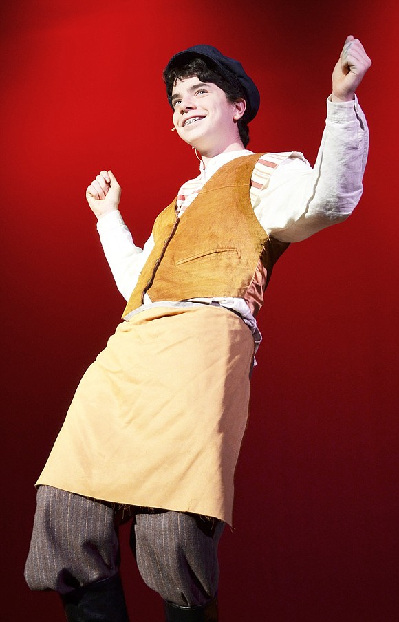 <p class="Picture">Tevye, played by Zach Berger, sings &ldquo;If I Were a Rich Man.&rdquo;</p>