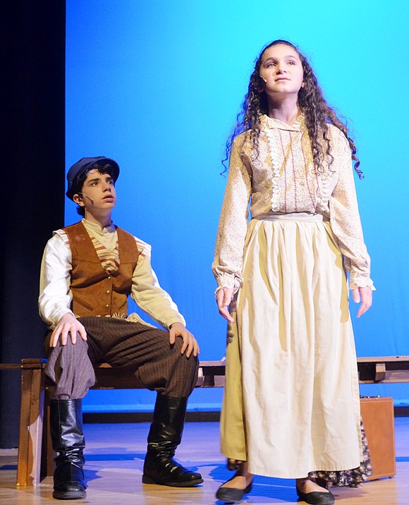 <p class="Picture">Hodel, played by Alyssa Artabane, sings &ldquo;Far From the Home I Love&rdquo; to convince her father Tevye, played by Zach Berger, to allow her to meet her fianc&eacute; who was arrested in Siberia.&nbsp;</p>