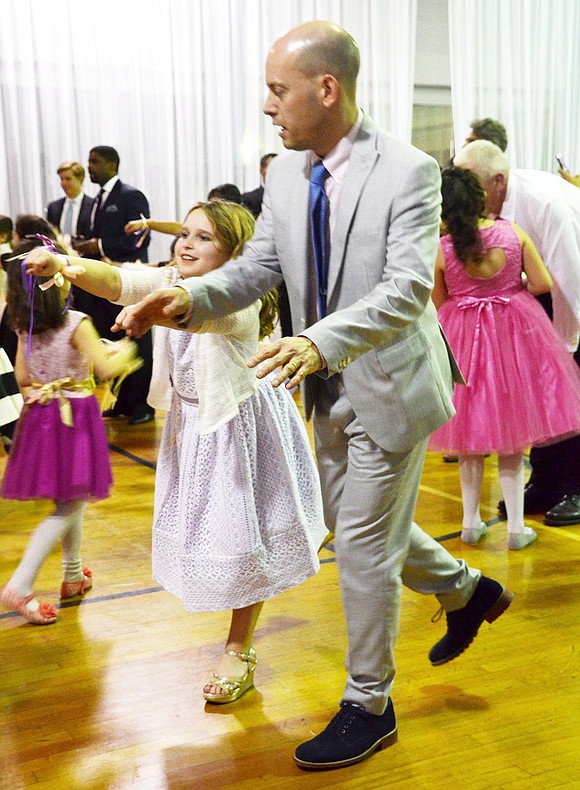 <p class="Picture">Watch them whip, watch them nae nae! Katherine Callaway, 9, had to teach her dad Michael how to do the superman during the song &ldquo;Watch Me (Whip/Nae Nae)&rdquo; by Silent&oacute;.&nbsp;</p>