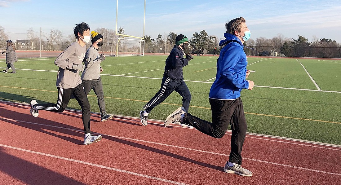 Trojans’ winter track team is ready to run outdoors 