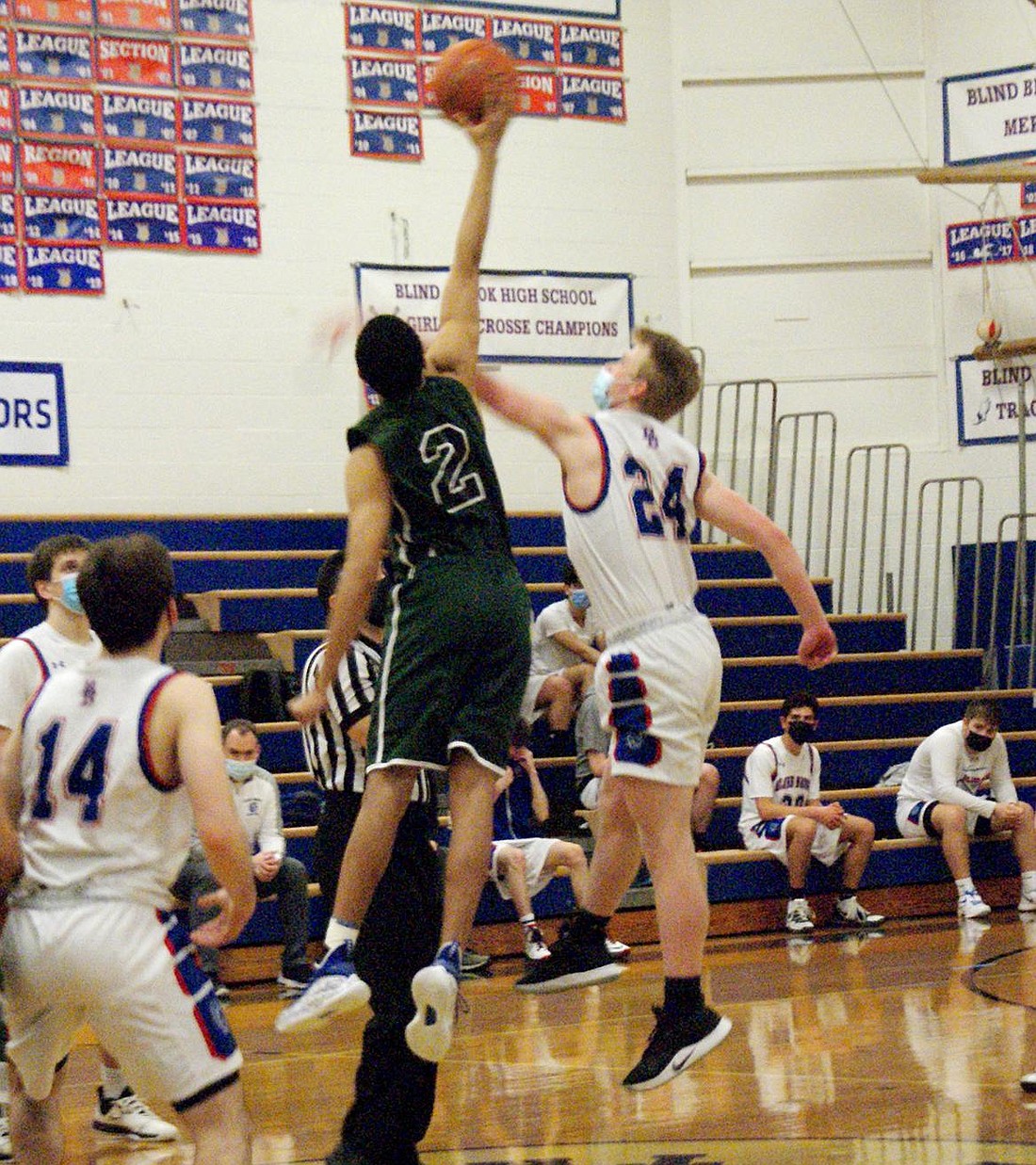 Blind Brook boys’ basketball team ends season with second-round loss  