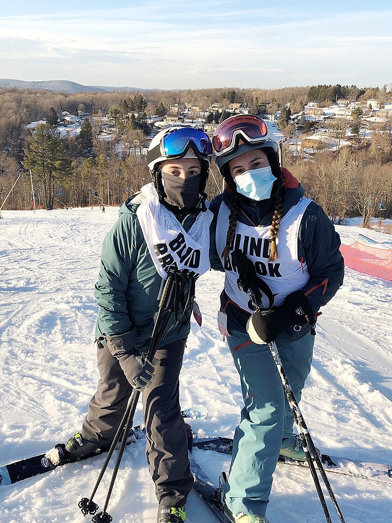 Blind Brook ski team’s only race of the season 