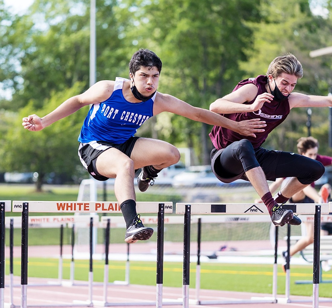 Jakym Jordan wins league 100-meter championship to highlight strong sprint performances in White Plains 