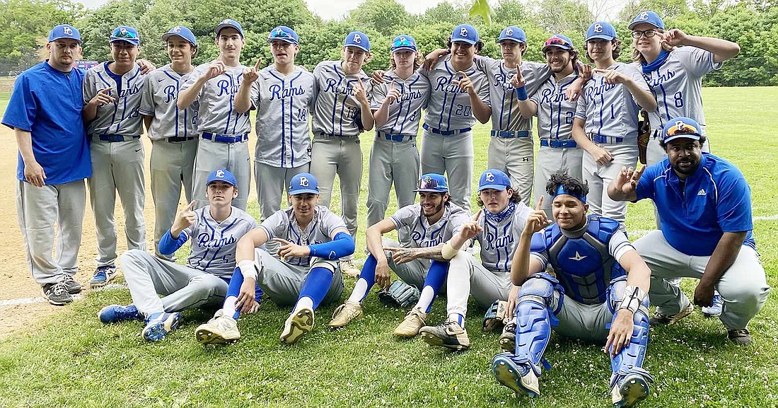 Baseball Rams win league title for first time in past 25 years 