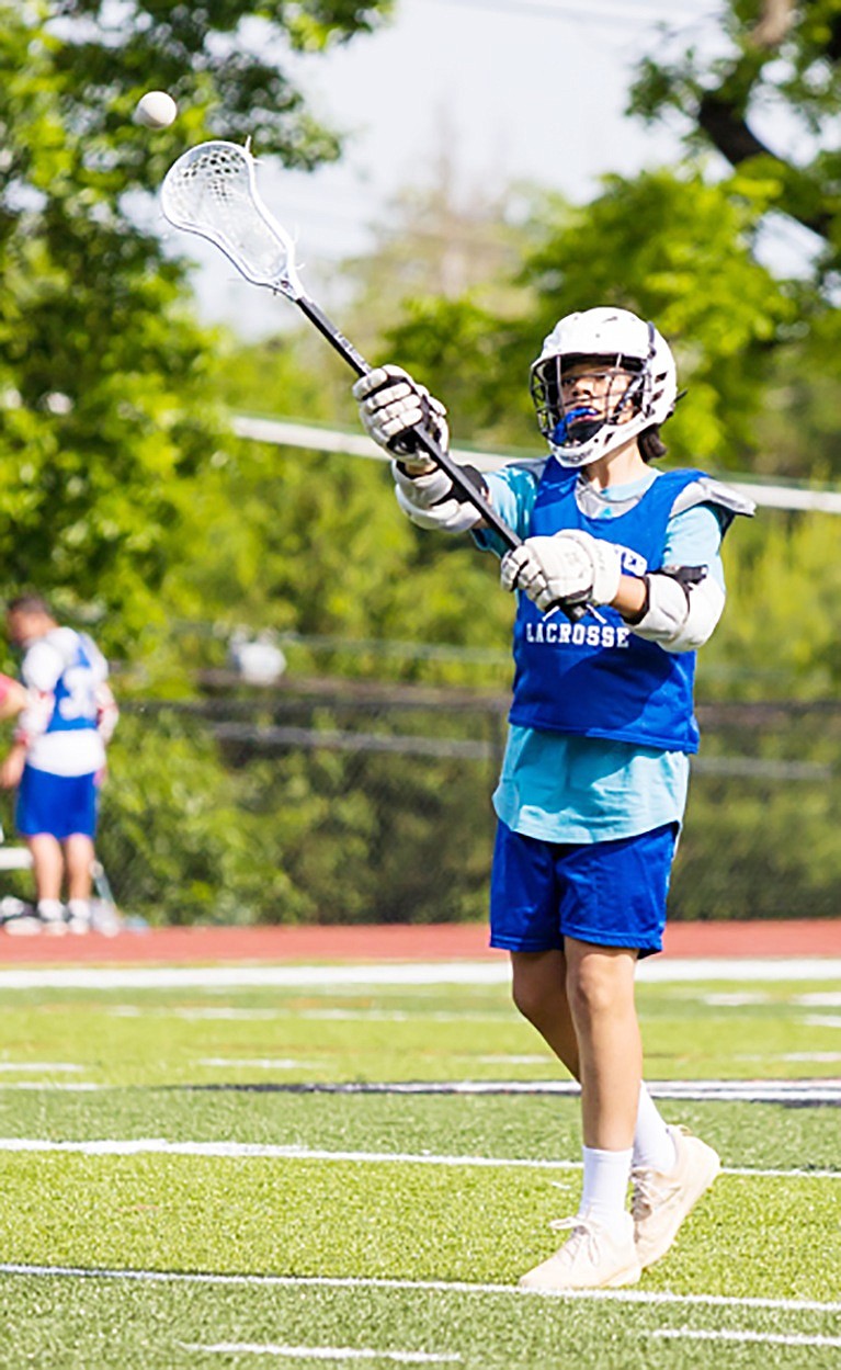 First ever official Port Chester LAX program off and running under coach Paul Santavicca 