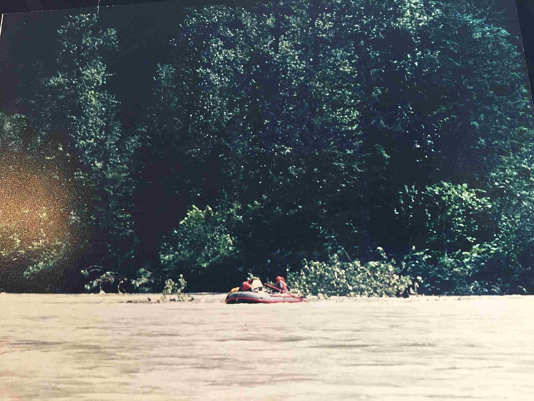 I on The Daily News: Turning over a new leaf after my 'death by tree' shooting the rapids in Alaska on June 21, 1982 