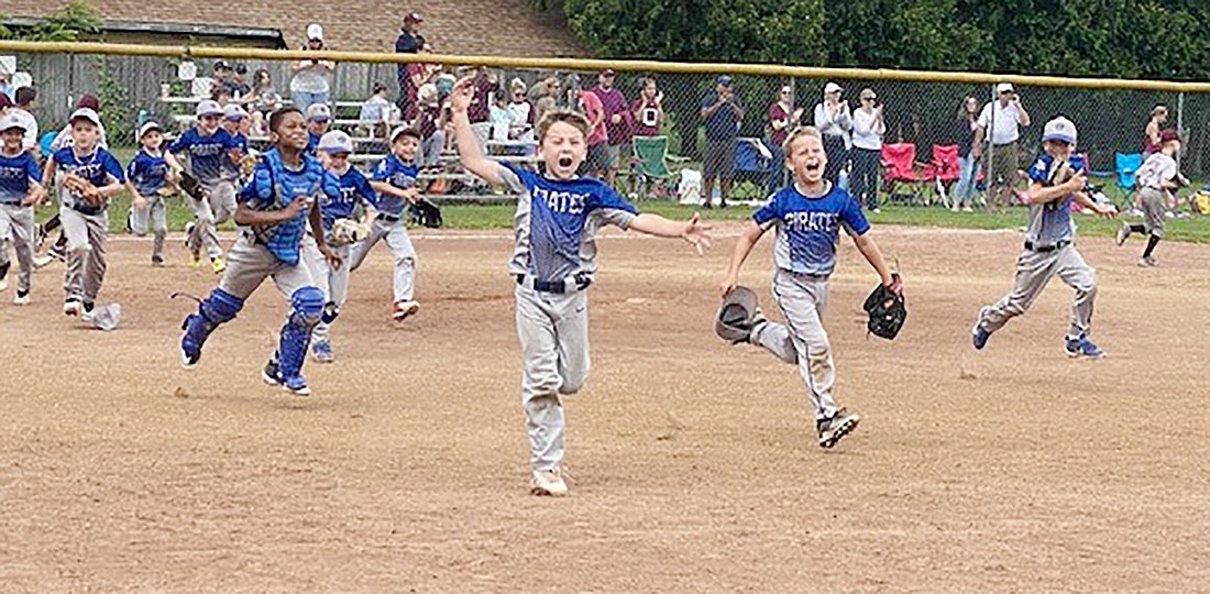 8U merged Port Chester/Rye Brook Pirates win Greater Hudson Valley Baseball League title