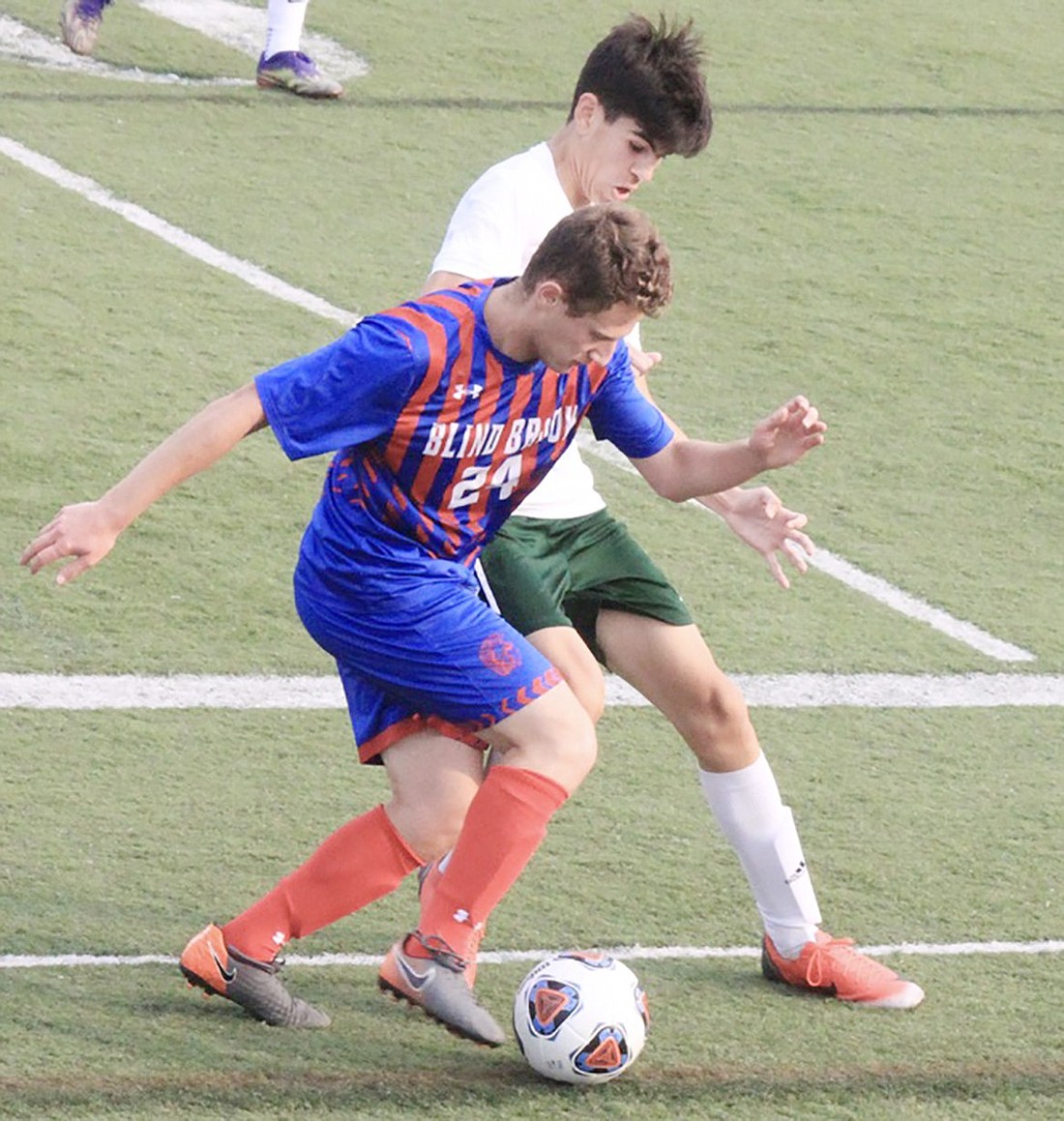 B.B. boys’ soccer season winds down