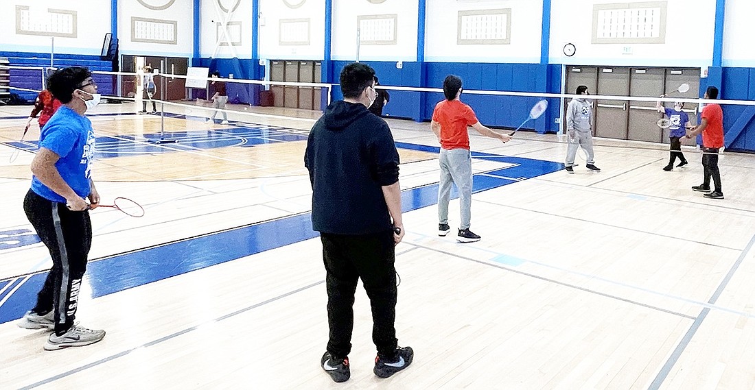 Moderators Gomez and DiNome help make badminton the newest and fastest-rising Port Chester club sport 