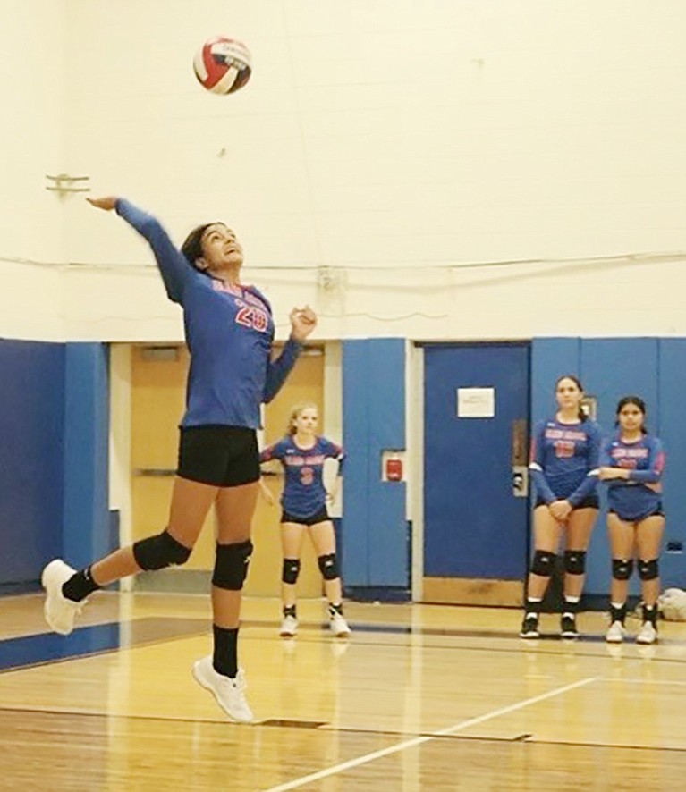 B.B. volleyball continues its league winning streak 