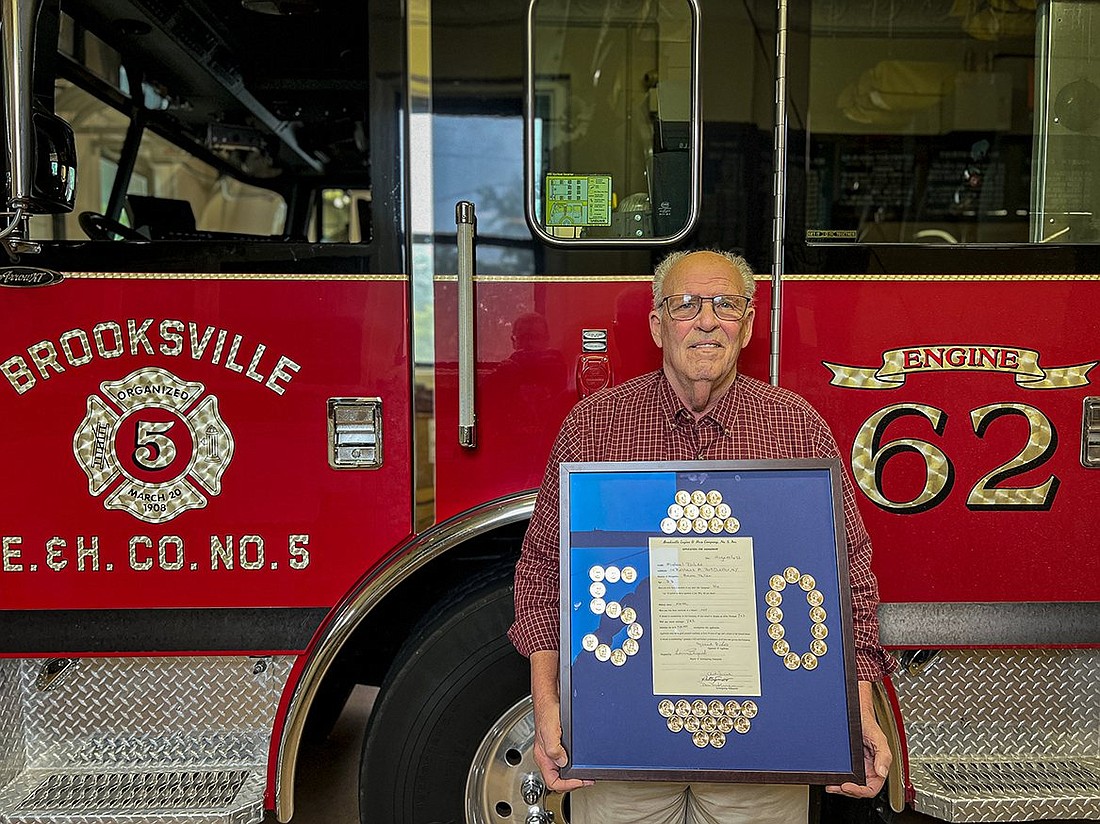 Mike DiLeo reflects on satisfying 50 years with Brooksville Engine & Hose Company 