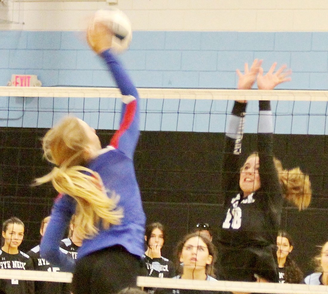 An upsetting loss for Blind Brook volleyball 