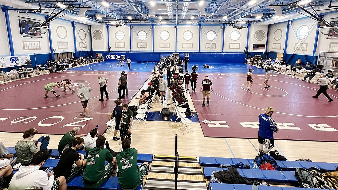 Wrestling Rams warm up for 'The Carlucci' Duals with 2nd place finish in the Eastchester Tourney 