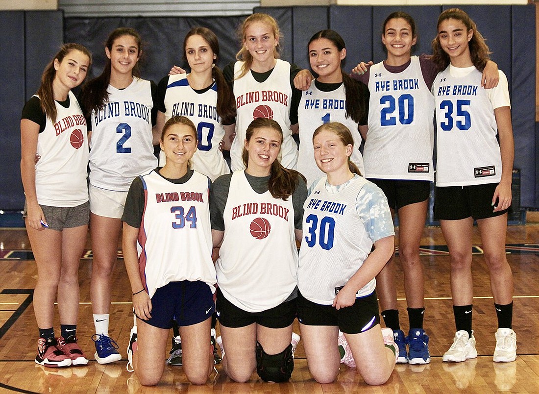 Blind Brook girls’ basketball heats up as Trojans come together as a team 