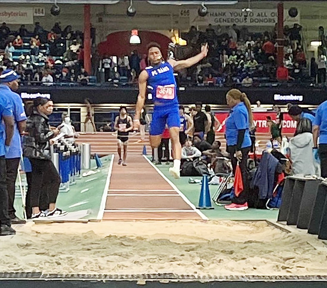 Rams and Lady Rams T&F teams make name for themselves at League title run in NYC Armory 