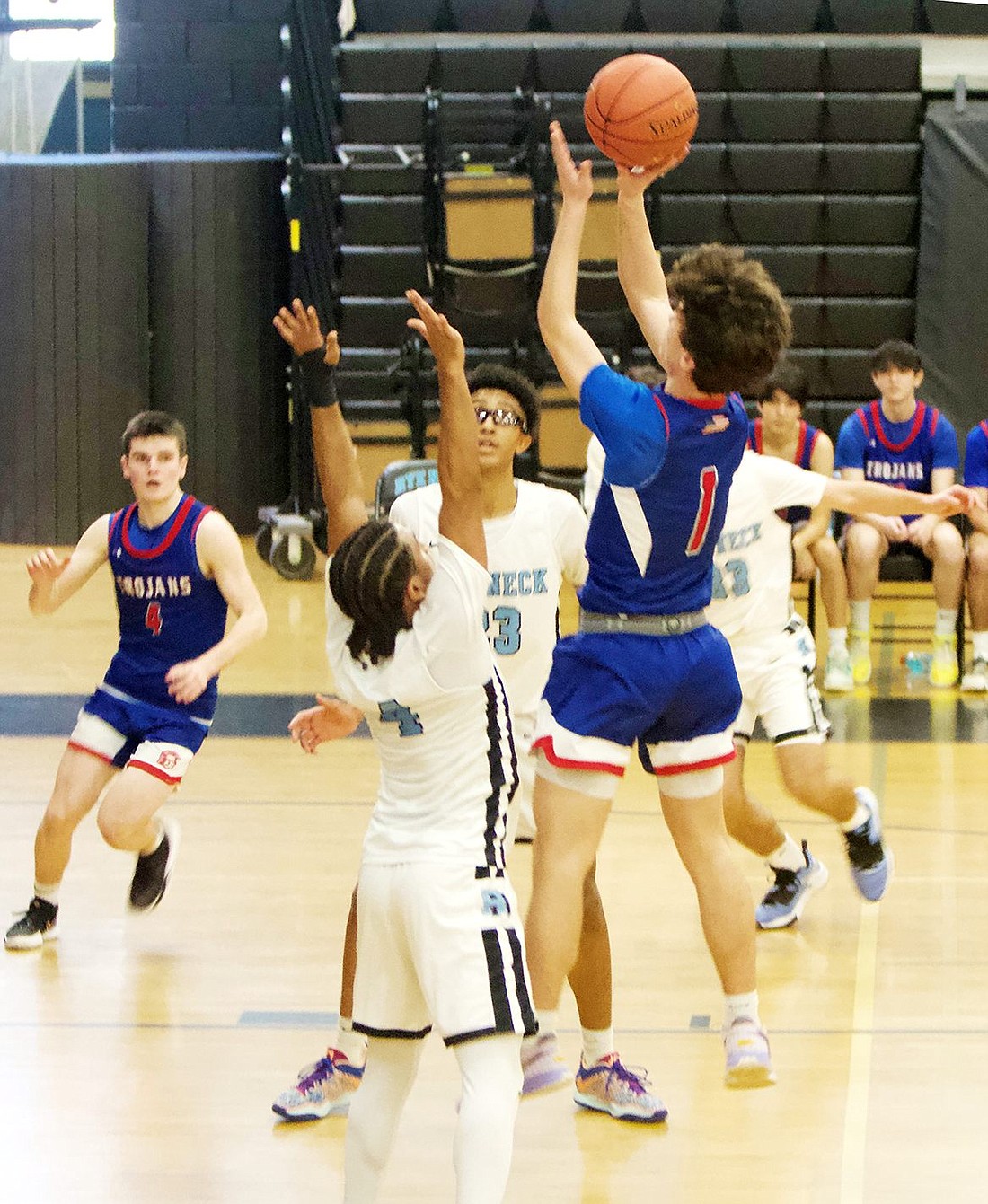 Trojans basketball season ends after first round of playoffs 