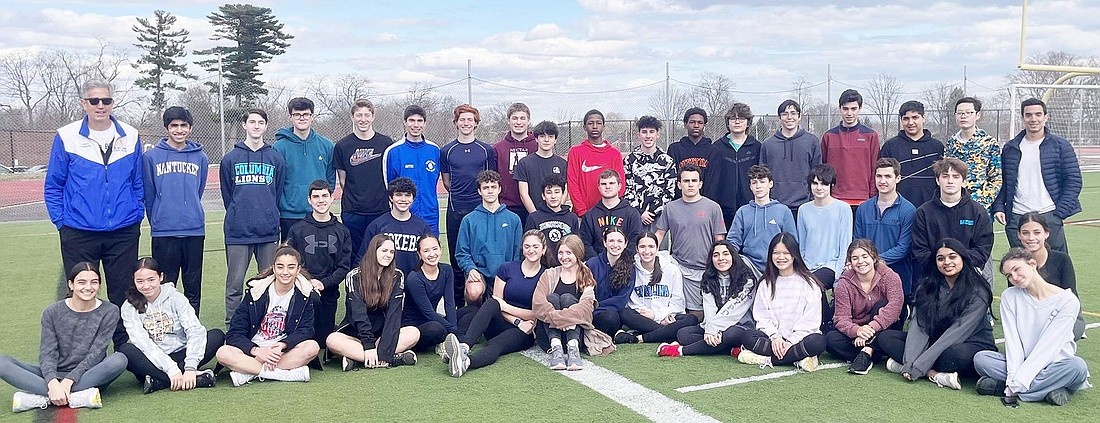 Blind Brook varsity track team prepares for spring season 