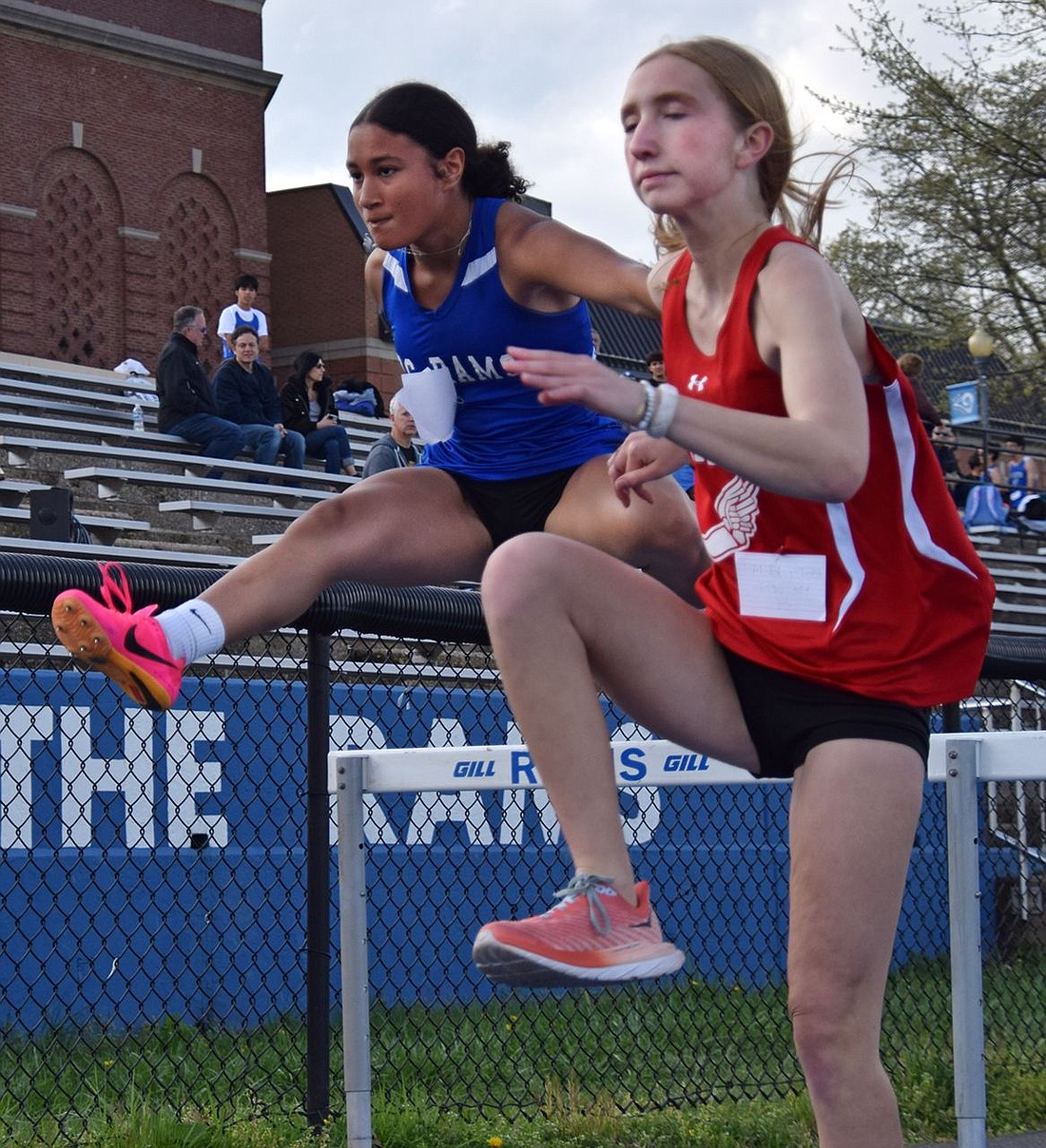 Port Chester T&F team soars and scores in Rye Relays as well as tri-meet at home 