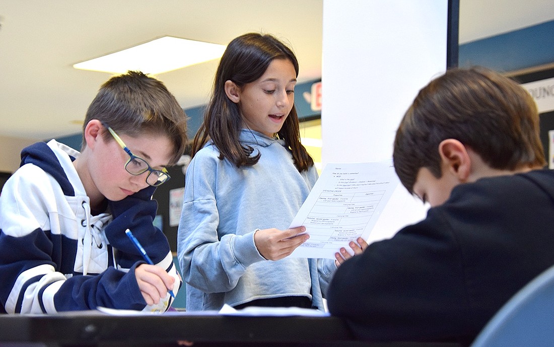 Debate evolves at Blind Brook Schools,  teaching fifth-graders the art of argument 