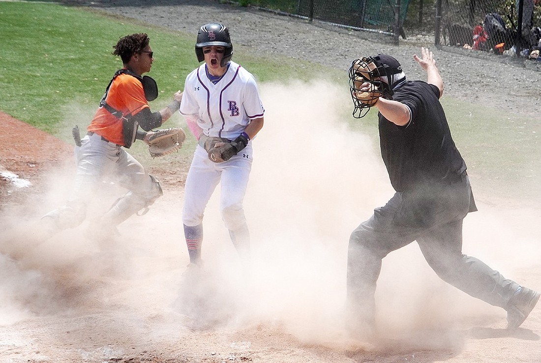 Blind Brook baseball rallies strong in playoffs, as Trojans look to secure a spot in the finals 